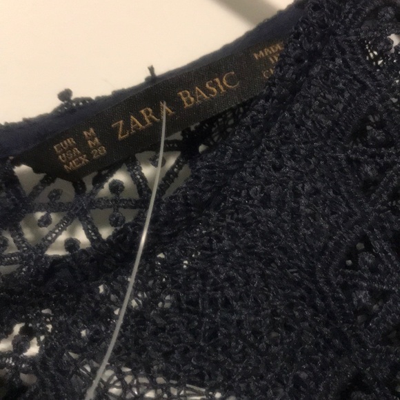 💙ZARA💙FULL LENGTH LACE OVERLAY DRESS💙 - Picture 5 of 6